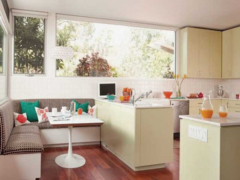 Маленькие диваны на кухню (63 фото): короткие мини-диванчики без спального места и небольшие кухонные компактные раздвижные модели, другие варианты