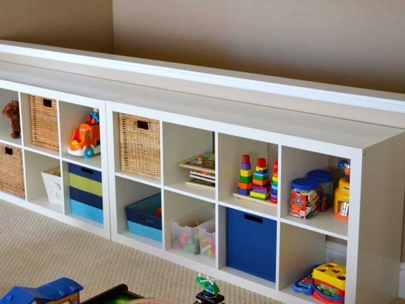 Шкафы для игрушек в детскую комнату [90 ярких идей] 2019
