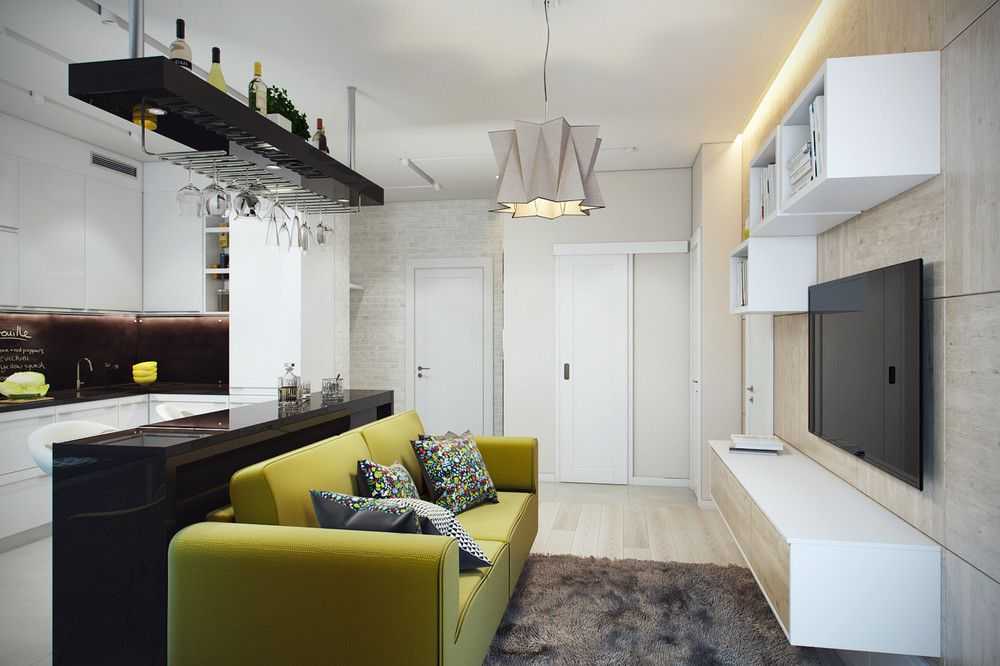 Хитрости планировки кухни-гостиной 17 кв. м: дизайн и зонирование пространства