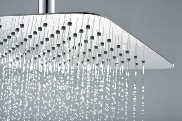 Тропический душ для ванной со смесителем (39 фото): душевая конструкция и вариант с изливом, устройство с верхней лейкой «дождь», отзывы