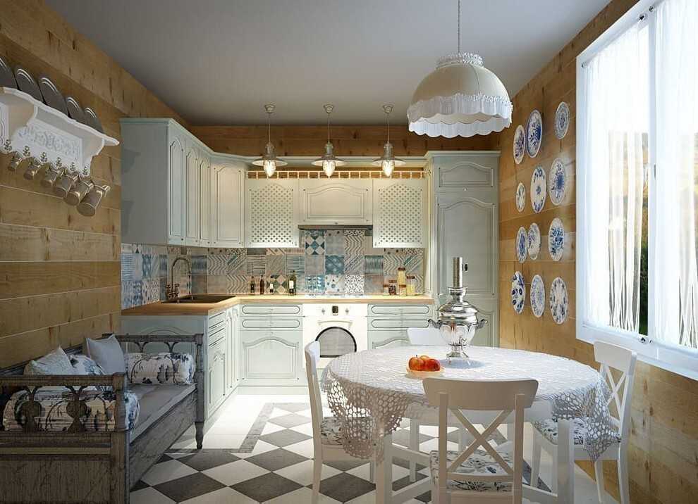 Маленькая кухня в стиле прованс — французский шик на 40 фото
