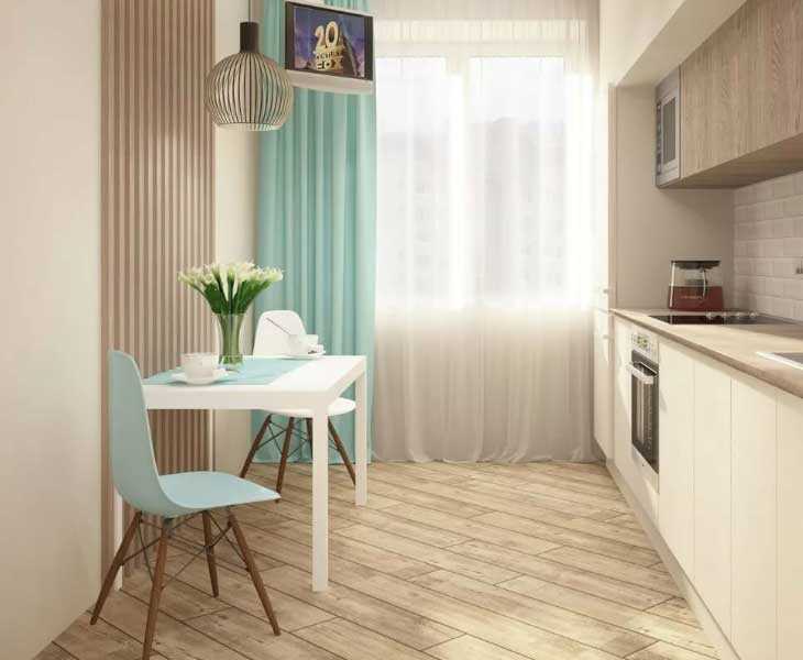 Дизайн кухни 10 кв.м.: фото интерьера с совмещением с балконом и гостиной, планировка, угловые гарнитуры