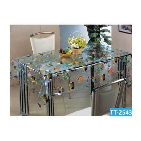 Скатерть на стол для кухни (70 фото): прозрачная силиконовая клеенка на кухонный стол, водоотталкивающая стеклянная скатерть на круглый стол и другие варианты