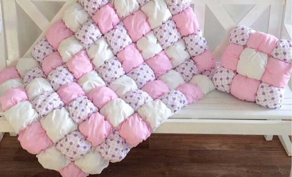 Как сшить одеяло бонбон своими руками - пошаговая инструкция