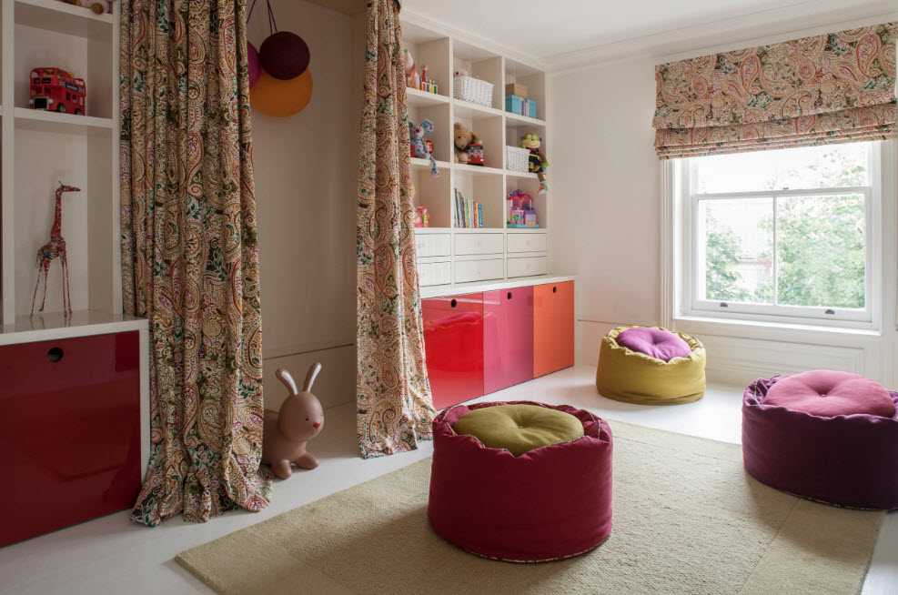 Шторы в детскую комнату для девочки: подбор дизайна, расцветки и длины занавесок в спальне согласно возрасту