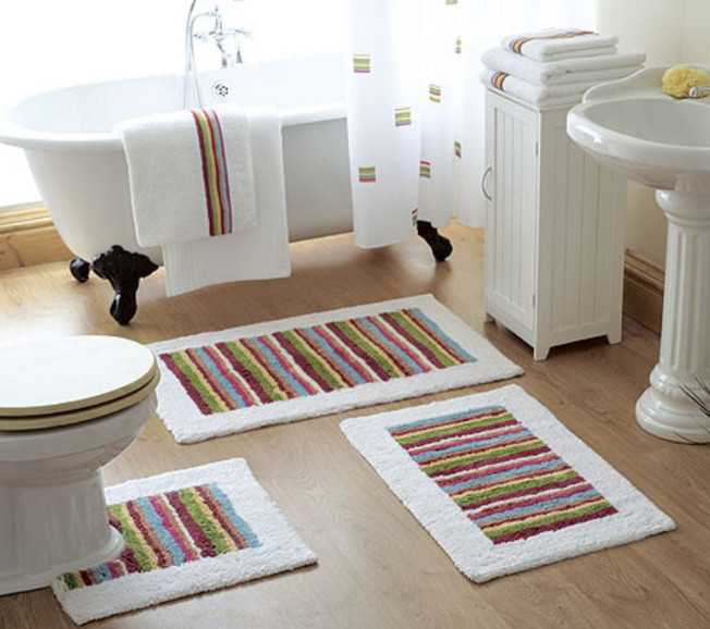 Ковер в ванную комнату: гид по материалам, размерам и уходу | текстильпрофи - полезные материалы о домашнем текстиле