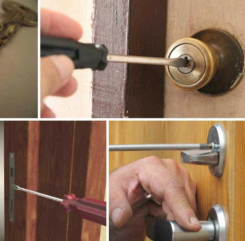 Как открыть дверь, если замок заклинило? что нужно делать, если застрял или сломался ключ в железной и пластиковой двери?