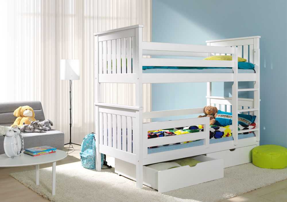 Детская кровать белая, какую выбрать, нюансы цвета и материалов