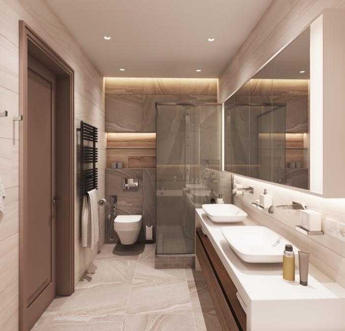 Дизайн туалета в квартире маленького размера в стиле лофт, прованс, скандинавском стиле