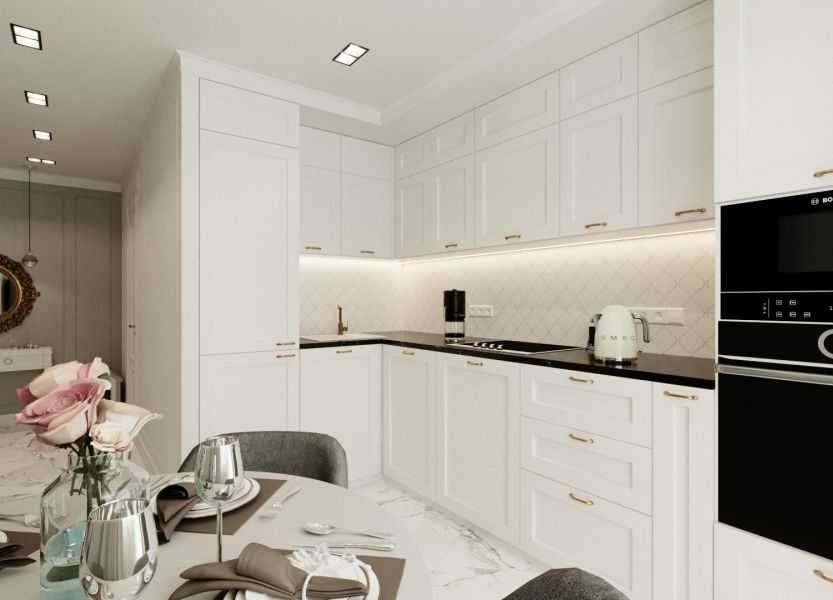 Серо-белая кухня (49 фото): серые и белые тона глянцевого и матового гарнитуров в интерьере кухни