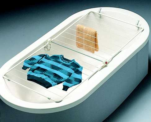 Обустройство ванной: выбор настенных раздвижных сушилок для белья по материалам и основным характеристикам