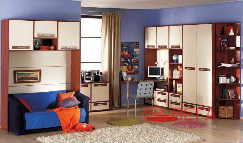 Угловой шкаф в детскую комнату (19 фото) - живые примеры в интерьере