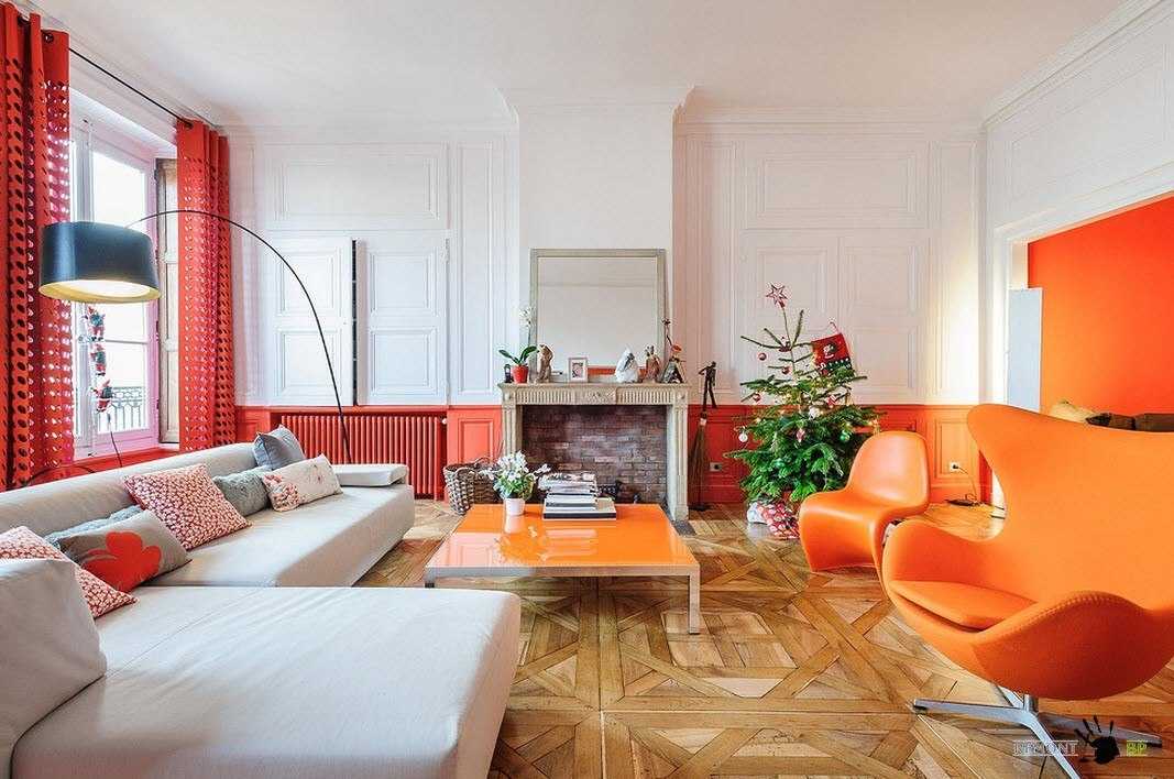 Оранжевые шторы: особенности цвета и его оттенки, правила сочетания