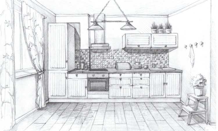 Дизайн-проект кухни: готовые варианты, инструкция проектирования, как спроектировать интерьер кухни своими руками. фото варианты реализованых проетков кухни.
