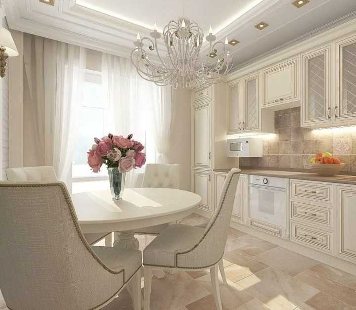 Белая кухня в стиле классика (63 фото): классическая кухня в интерьере в стиле современная классика, дизайн кухни белого цвета