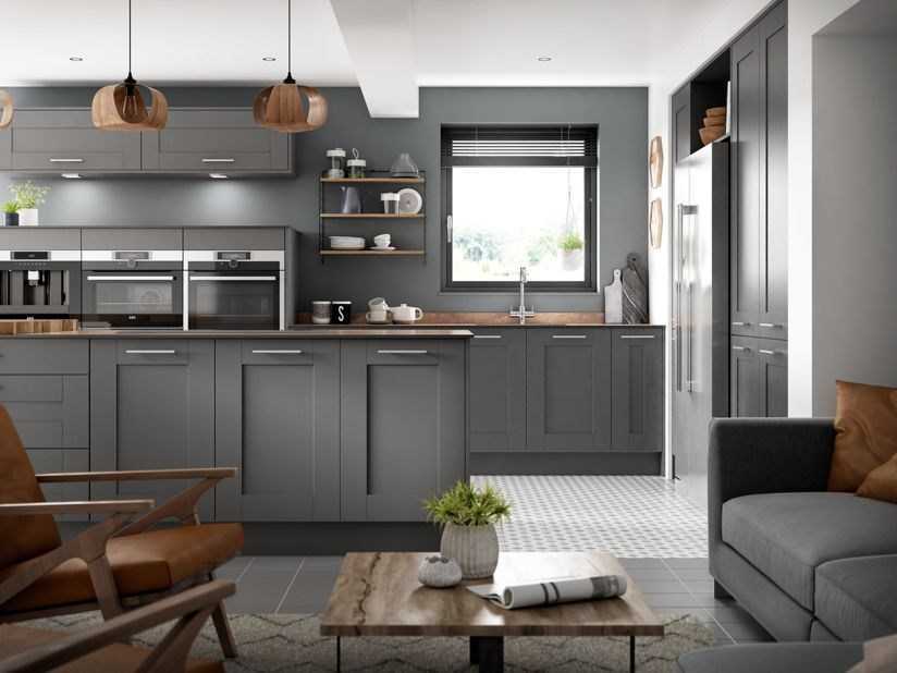 Кухня с черной столешницей (99 фото): светлые и белые кухонные гарнитуры с темной, коричневой и цвета венге столешницей и фартуком в интерьере кухни