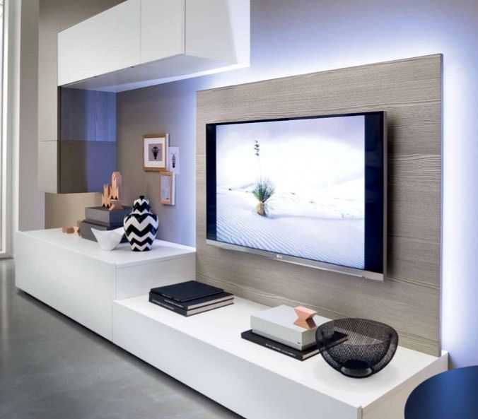 Телевизор на стене: 150+ фото идей для интерьера