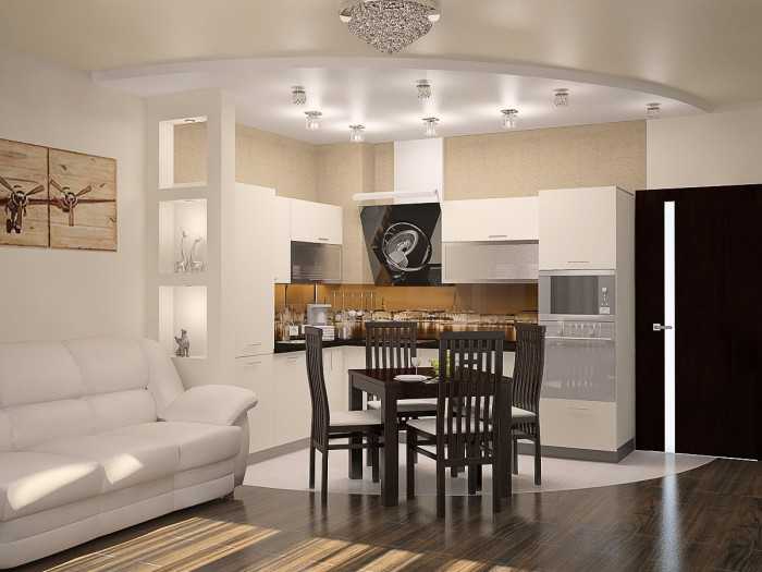 Планировка гостиной: совмещение с кухней, варианты для маленькой, узкой и других разной квадратуры с фото
