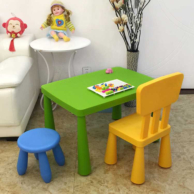 Выбираем стол и стул для ребенка в ikea