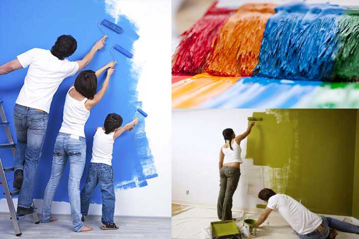 Тонкости покраски стен в квартире своими руками