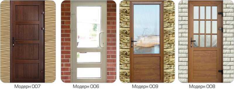 Входные двери со стеклом: металлические дверные блоки, фото вариантов