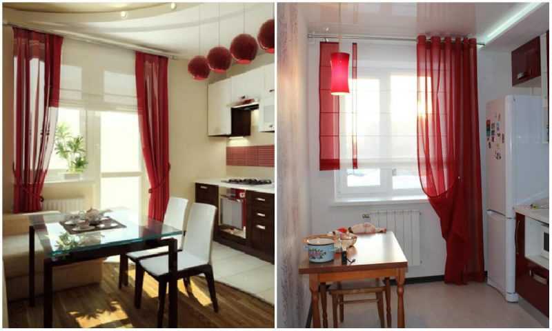 Шторы на кухню с балконной дверью (103 фото): тюль и римские занавески на окно красивые кухонные, варианты оформления
