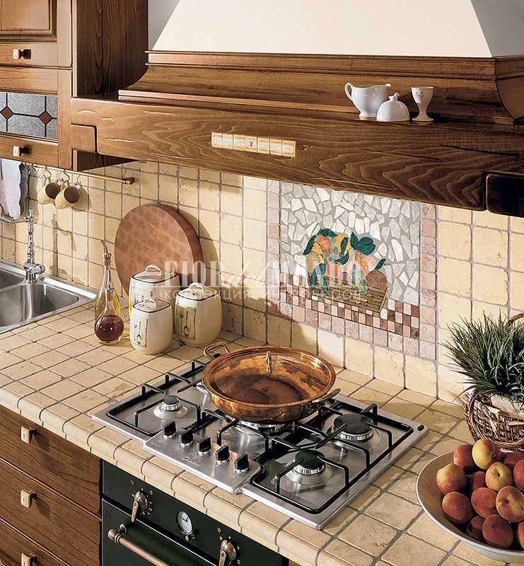 Укладка плитки на кухне под фартук - практические советы