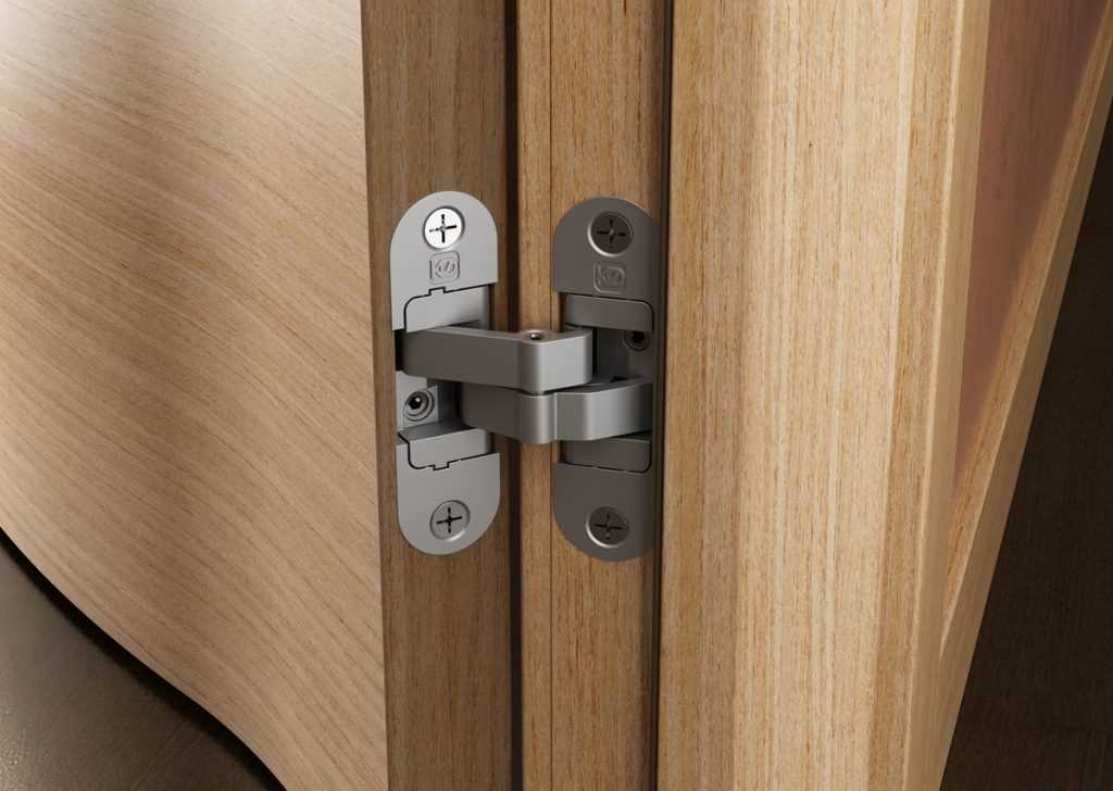 Скрытые петли для дверей являются неотъемлемой деталью дверных систем и отличаются практичностью и удобством в эксплуатации Что учесть при выборе внутренней модели Как правильно установить потайной навес в деревянную дверь