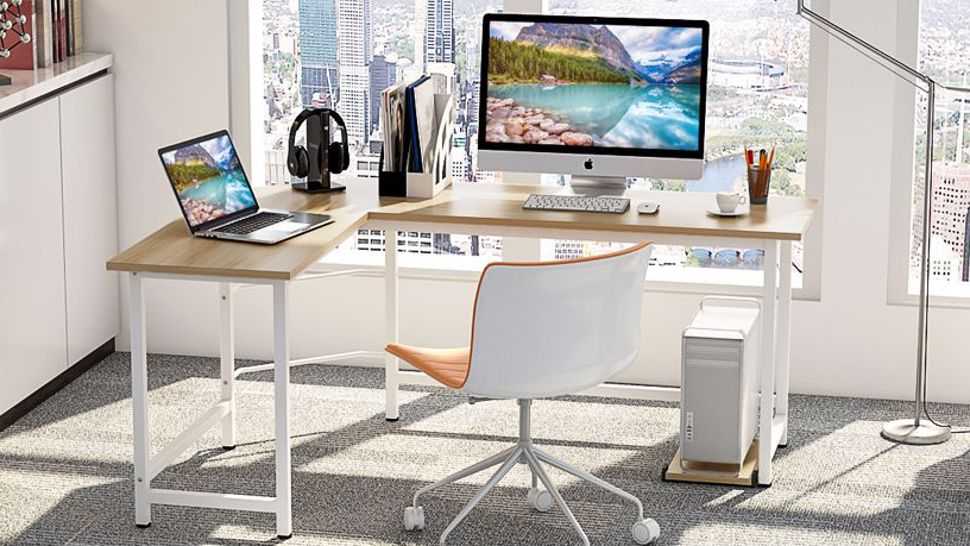 Стенки с компьютерным столом: угловая модель со шкафом и встроенным столом для компьютера в комнату