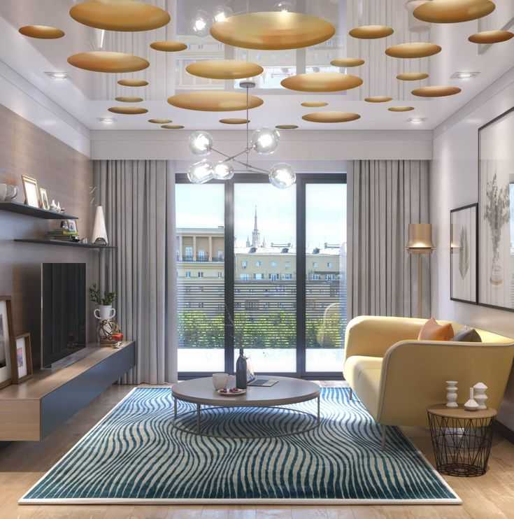 Современные идеи дизайна гостиной (123 фото): интерьер комнаты в стиле «классика», варианты декора зала в квартире - 2021