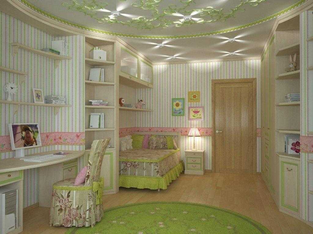Какой лучше делать потолок в детской комнате?