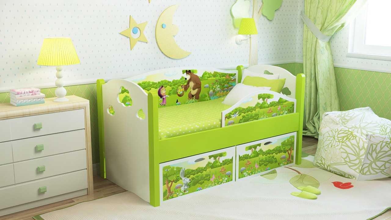 Детская кровать икеа с барашками