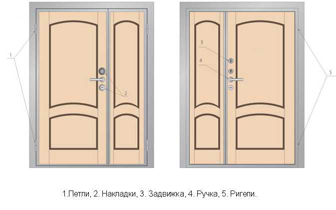 Входные двухстворчатые двери (24 фото): двойные модели в частный дом, двустворчатые варианты для квартиры, красивые двупольные разновидности в коттедж