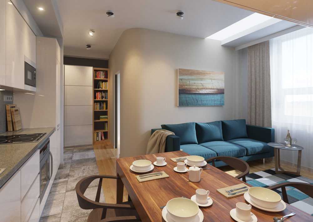 Кухня-гостиная площадью 15 кв. м (50 фото): дизайн интерьера комнаты размером 15 квадратов и планировка с диваном