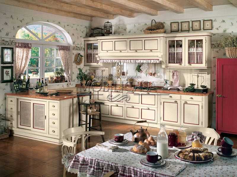 Дизайн кухни в частном доме, оформление интерьера, отделка кухни своими руками, планировка