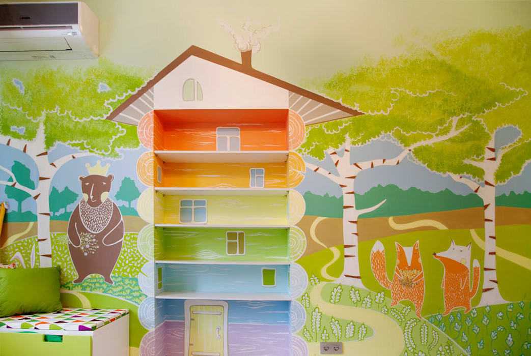 Роспись стен в детской комнате – возможность для творчества и воплощения детских желаний Как самостоятельно расписать стены Возможна ли художественная роспись в домашних условиях для новичка