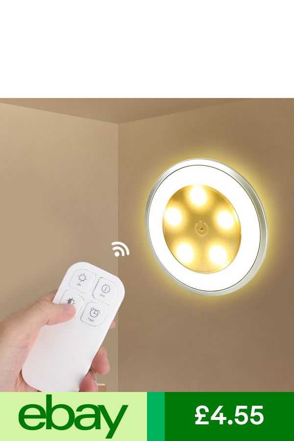 Ночник на батарейках: детские беспроводные настольные светильники с кнопкой в комнату