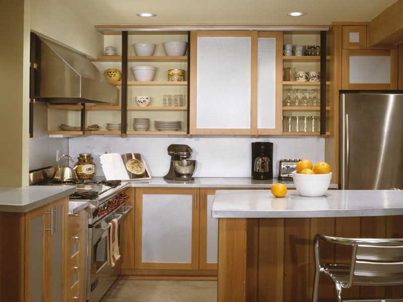 Г-образная кухня: 100 фото лучших схем расположения мебели в больших и маленьких кухнях