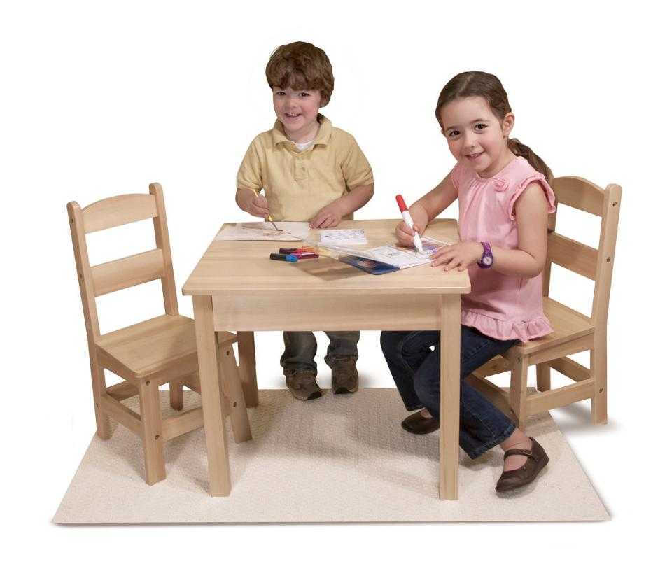 Детский столик: как выбрать мебель для ребенка, виды