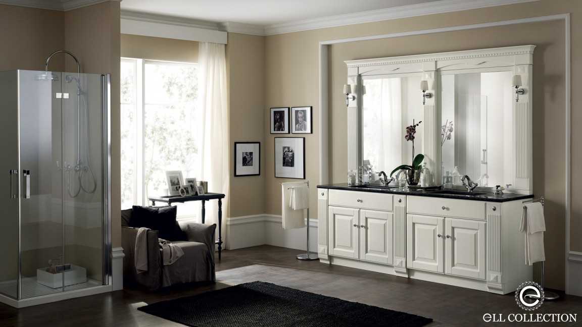 Мебель «классика» для ванной комнаты: классические модели, новая мебель в стиле «неоклассика» из италии