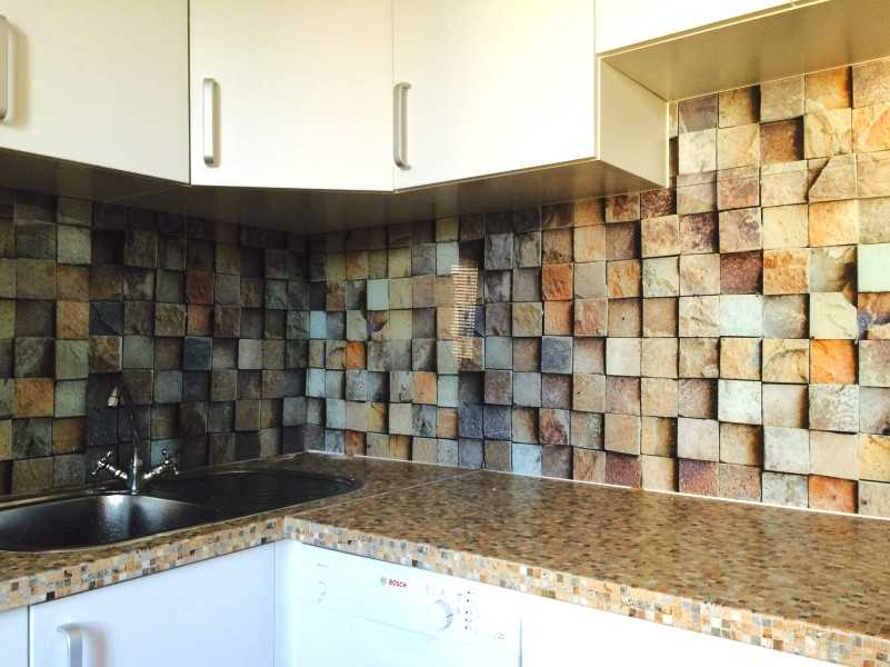 Стеновые панели для фартука на кухне: характеристика, виды и дизайн