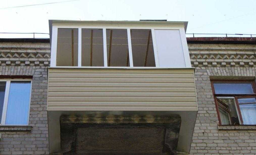 Остекление балконов с выносом: выносное остекление, расширение своими руками, фото