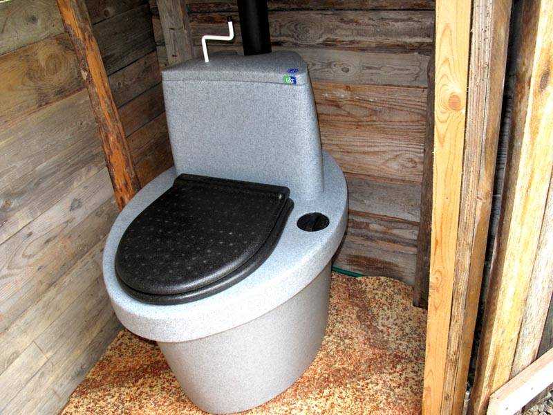 Финский торфяной туалет экоматик для дачи