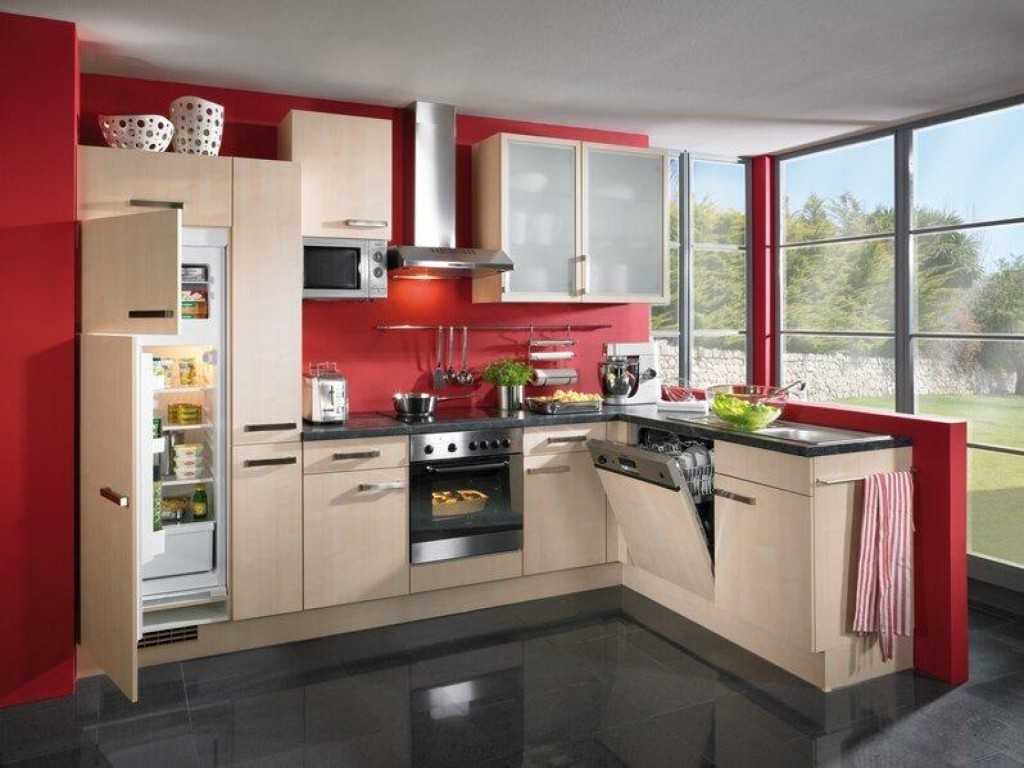 Кухня с посудомоечной машиной — варианты расположения, особенности выбора и обзор технических характеристик (105 фото)