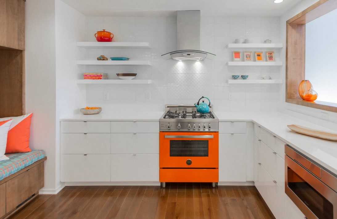 Кухня без верхних шкафов (67 фото): угловые кухонные гарнитуры без навесных шкафов