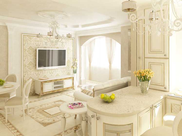 Дизайн белой гостиной в интерьере (135+фото) - все в белых тонах