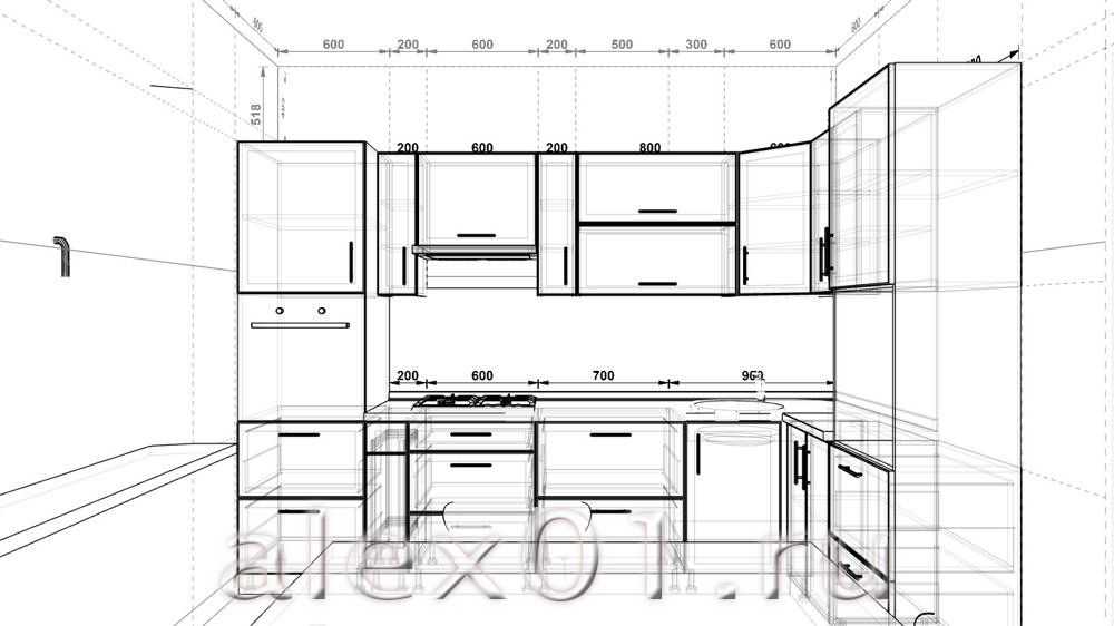 40 стильных интерьеров для кухни 13 кв м
