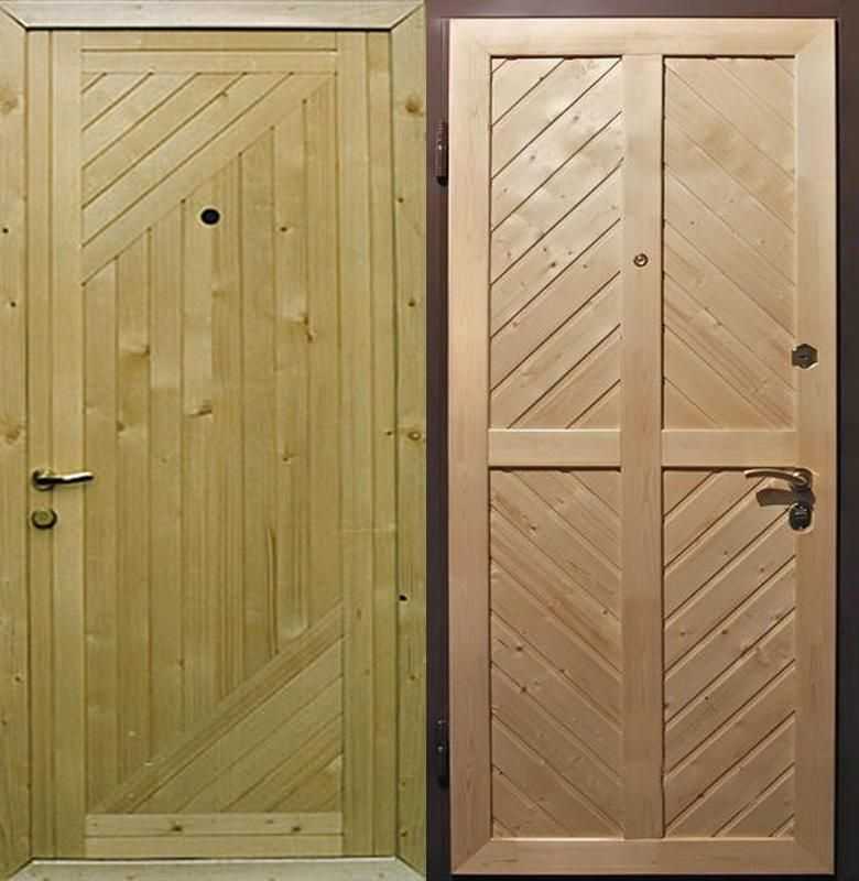 Обивка входных дверей металлических и деревянных: какие материалы для этого нужны и способы отделки