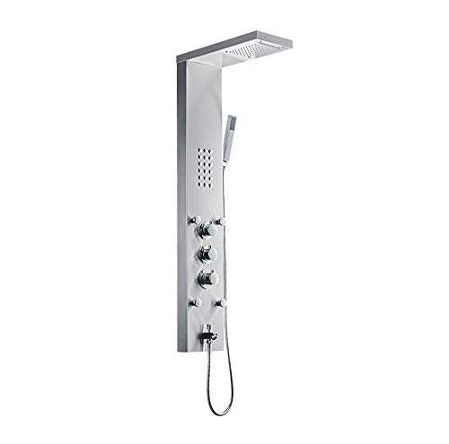 Гидромассажный душ: душевые панели, стойки, угловая модели, что лучше, видео-инструкция и фото