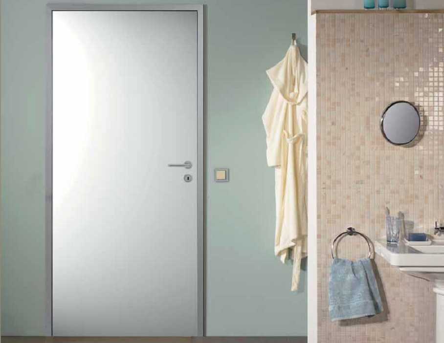 Двери для ванной и туалета: виды, выбор, модели, производители, цены